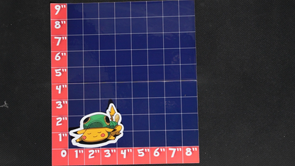 3.5 inch Pikachu In Caterpie Costume Vinyl Pokemon Sticker - Perfect for Laptops and Water Bottles