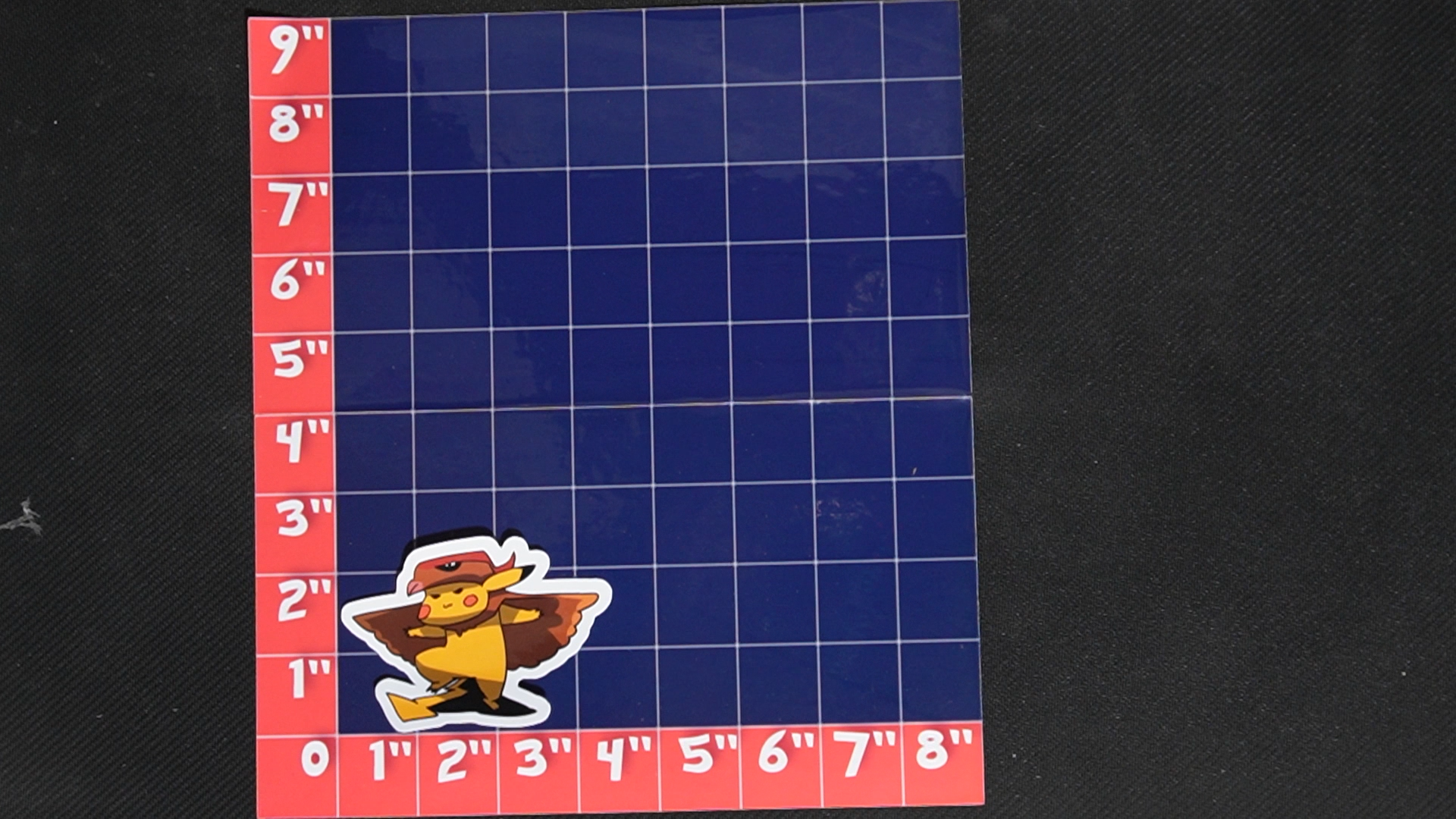 3.5 inch Pikachu In Pidgeotto Costume Vinyl Pokemon Sticker - Perfect for Laptops and Water Bottles