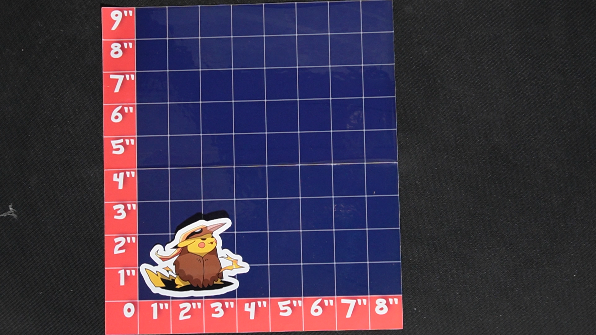 3.5 inch Pikachu In Pidgeot Costume Vinyl Pokemon Sticker - Perfect for Laptops and Water Bottles