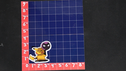 3.5 inch Pikachu In Gastly Costume Vinyl Pokemon Sticker - Perfect for Laptops and Water Bottles