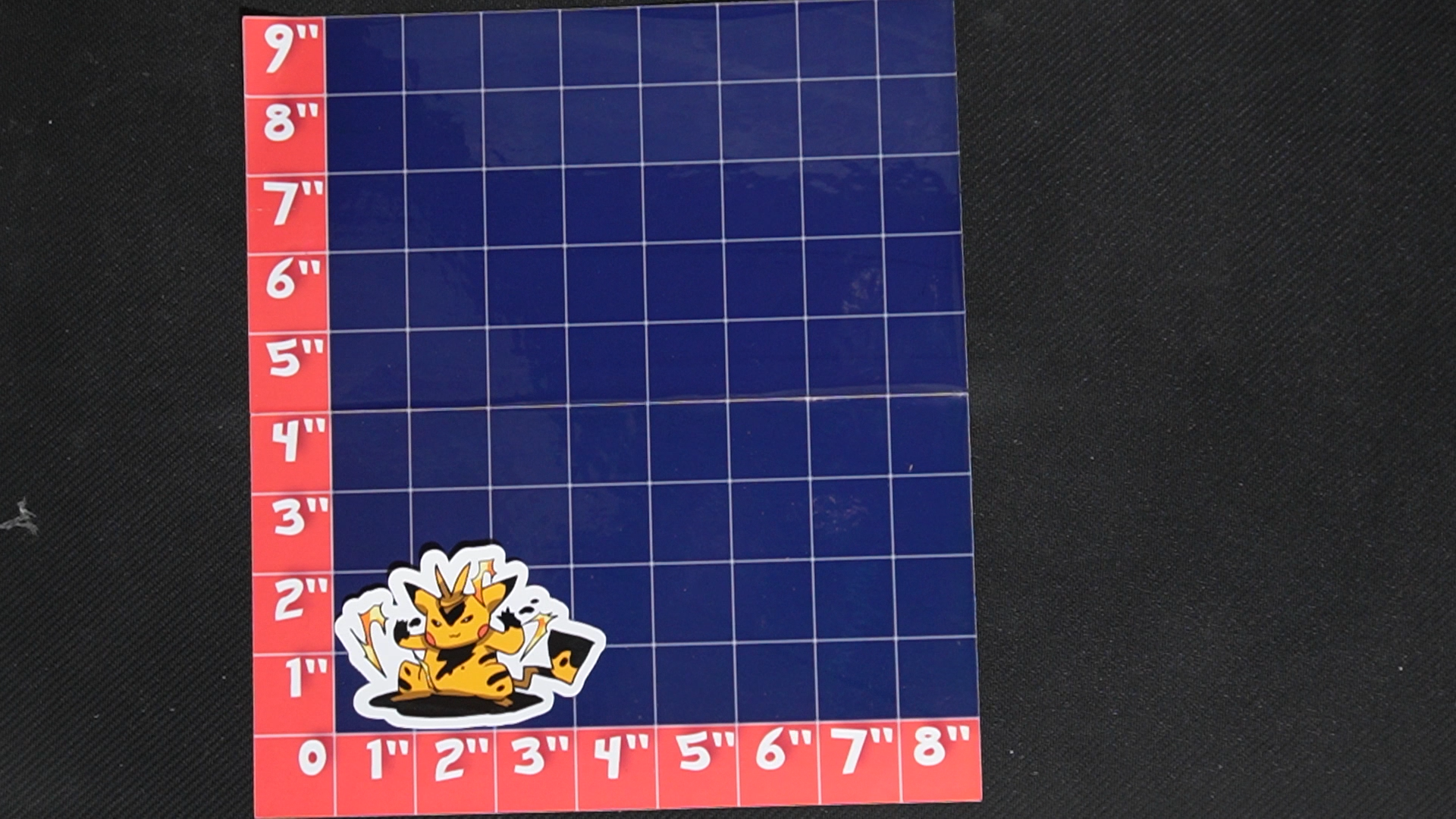 3.5 inch Pikachu In Electabuzz Costume Vinyl Pokemon Sticker - Perfect for Laptops and Water Bottles